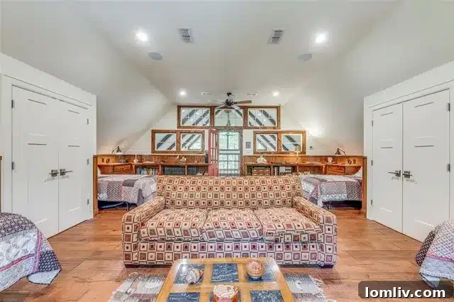 Spacious Upstairs Loft Area