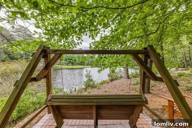 Expansive Lake View from Property