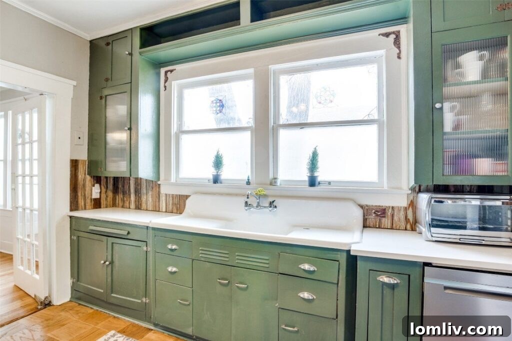 Modern Kitchen Appliances and Cabinetry