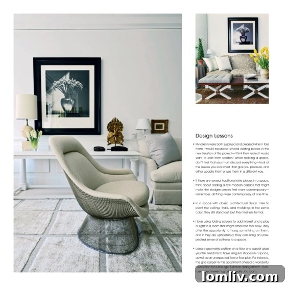 Another elegant room shot from Vicente Wolf's book, demonstrating his mastery of light, texture, and object placement.