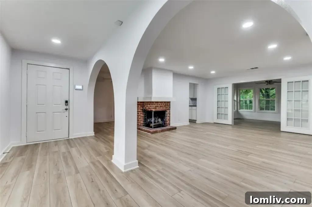 Updated kitchen interior of 2115 Elmwood Blvd