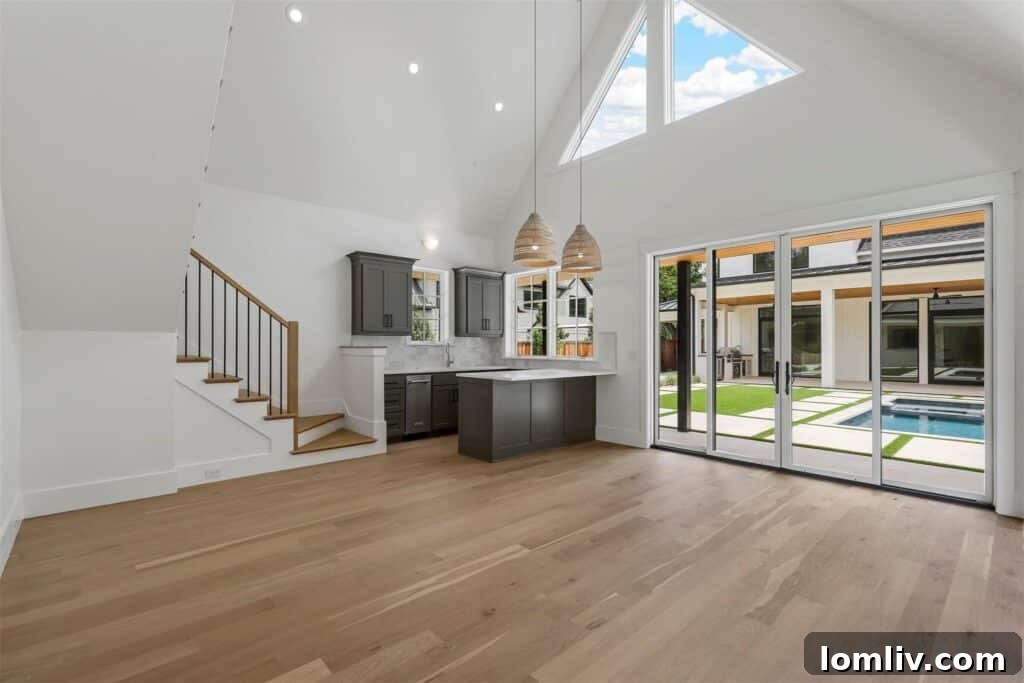 Crestwood Modern: Perfectly Poised in Light and Style 15 Crestwood Modern Pool and Landscape