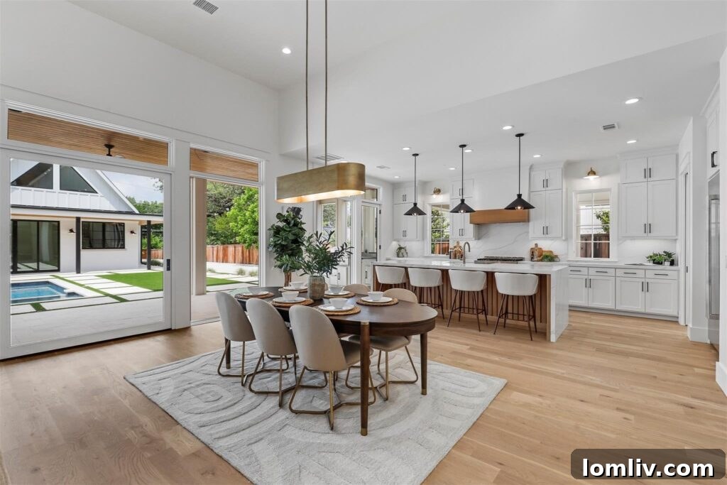 Crestwood Modern: Perfectly Poised in Light and Style 5 Crestwood Modern Open Concept Living