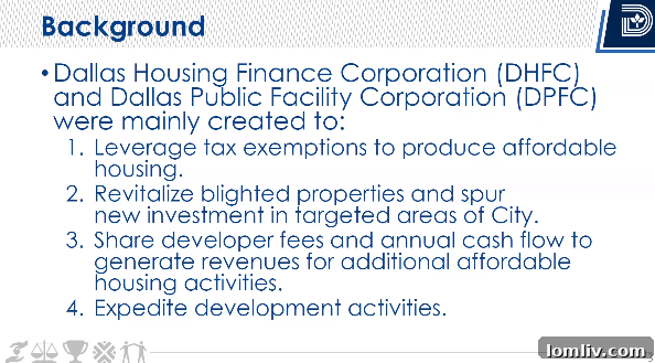 A chart comparing two different housing finance models with financial data.