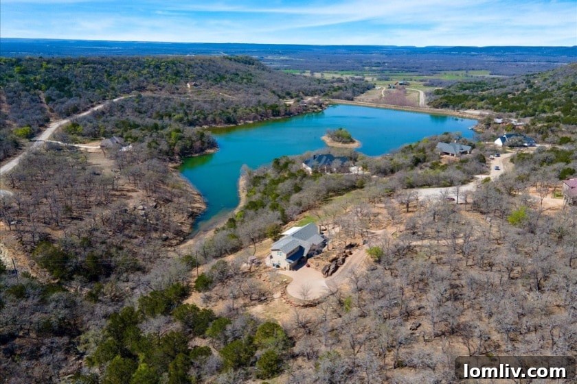 Stunning panoramic view from the property, showcasing the vast natural landscape and mountain views.