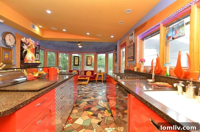 words, missouri, funhouse, abstract interior design