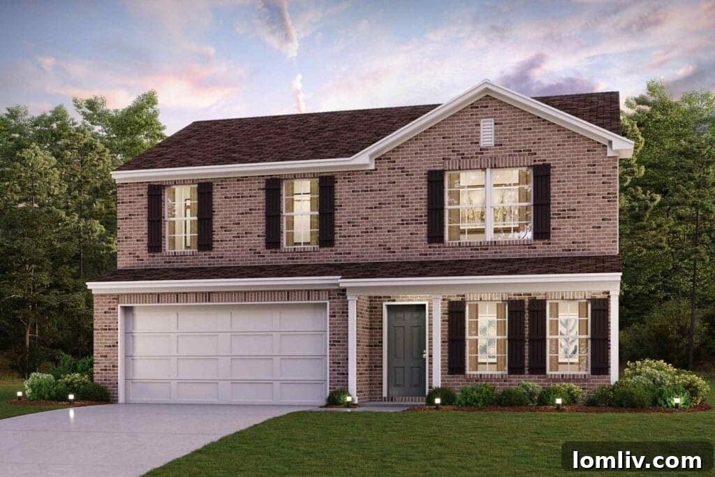 The Dupont Plan, a stylish single-family home at Middlefield Village in Dallas by Century Communities