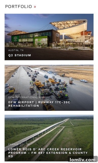 Austin Industries facilities