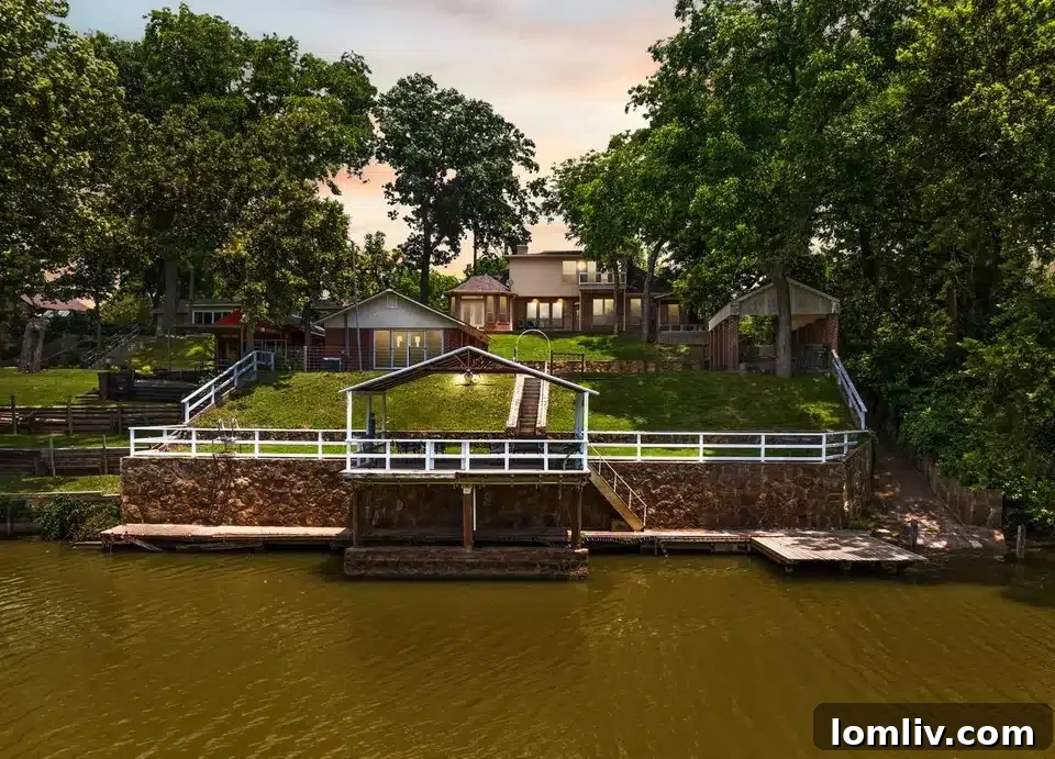Stunning riverfront luxury home in Waco, Texas