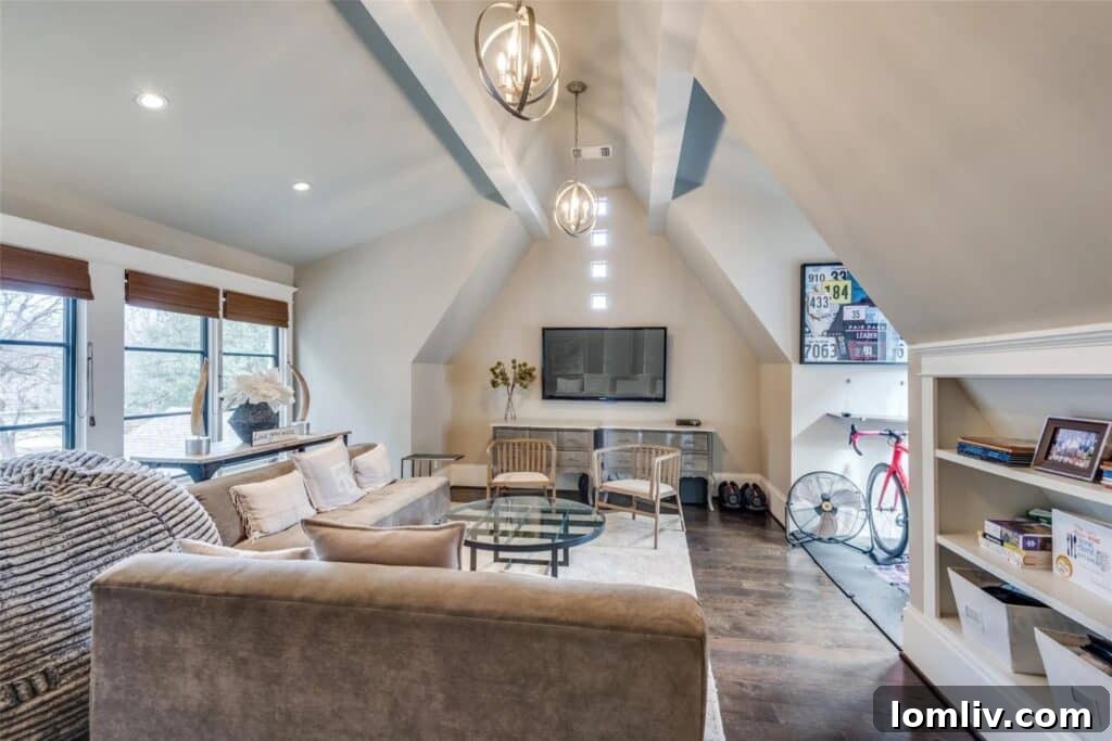 Elegant guest bedroom with ample natural light, clean lines, and a comfortable ambiance