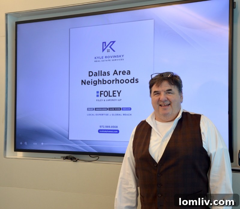 Dallas Neighborhood Tour with Realtor Kyle Rovinsky for Foley & Lardner