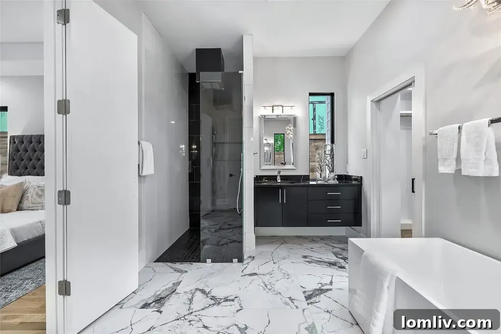 Lovers Lane Heights has never looked better - primary bath