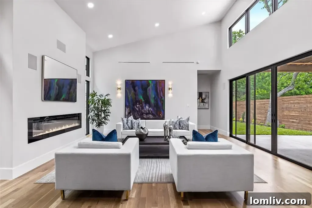 Lovers Lane Heights has never looked better - living room