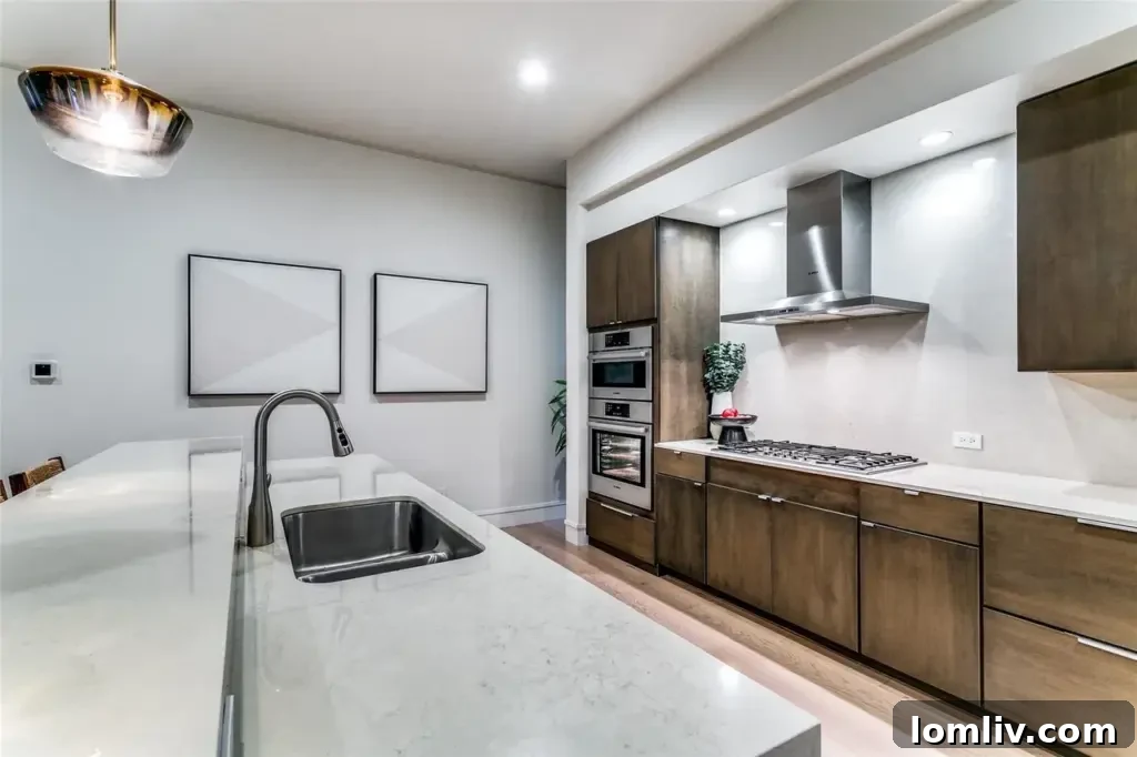 Modern kitchen with Bosch appliances