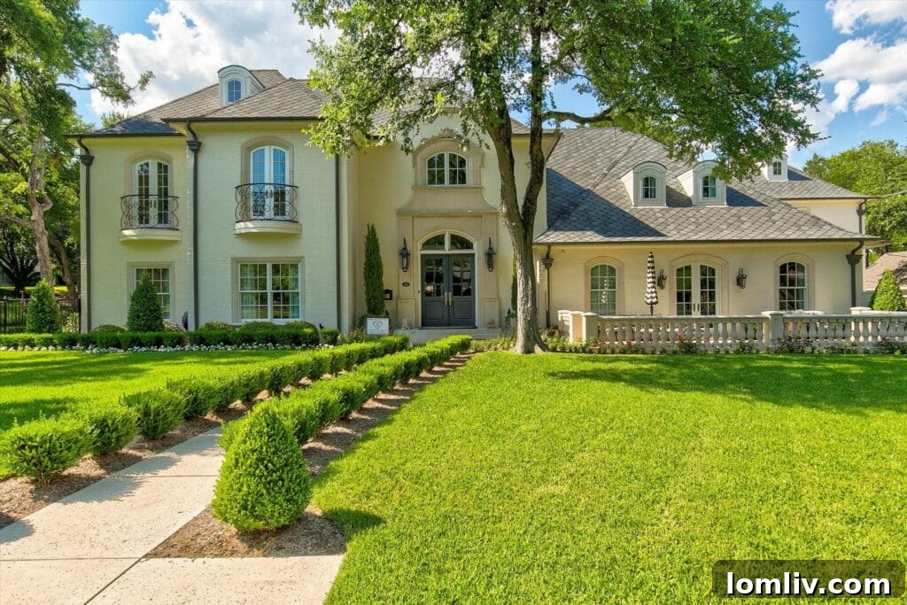 Fort Worth mansion exterior