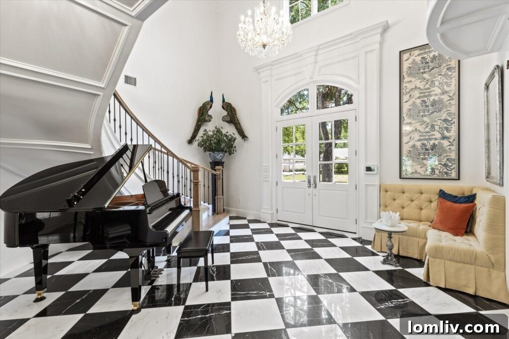 Spacious great room in luxury home