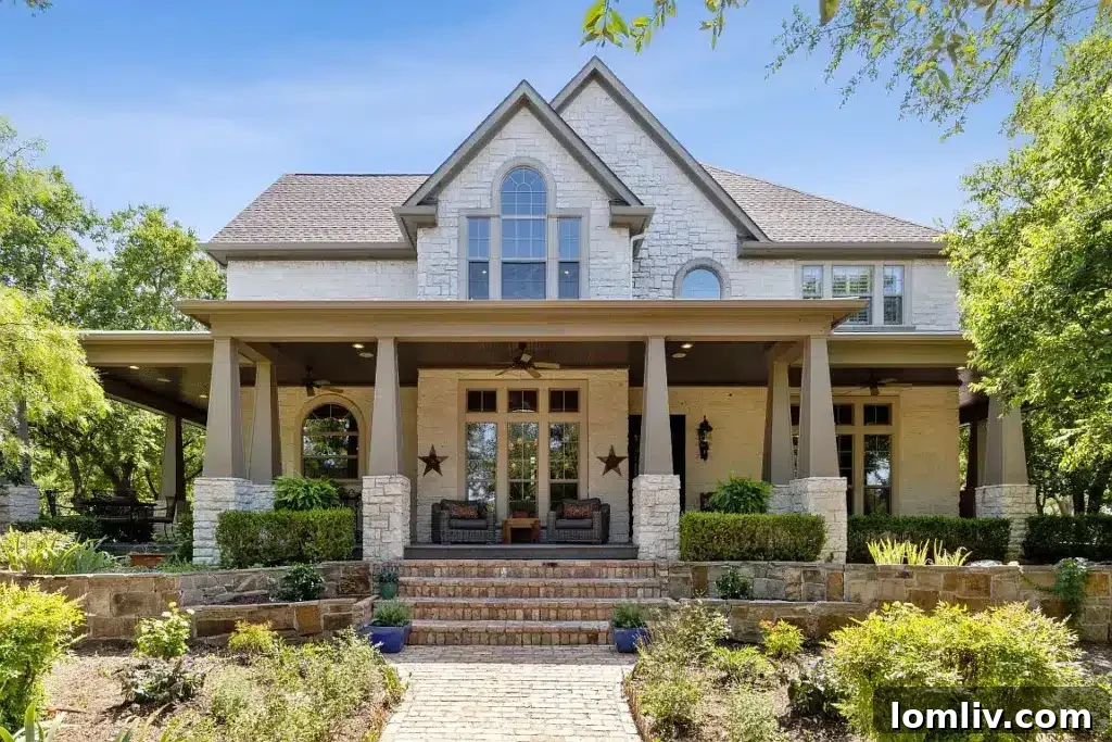 Expansive ranchette in Roanoke, Texas with a large property.