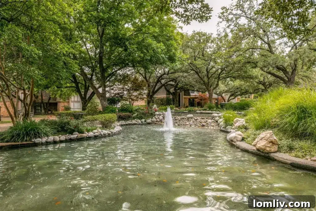 Serene water view offering mental health benefits and tranquility