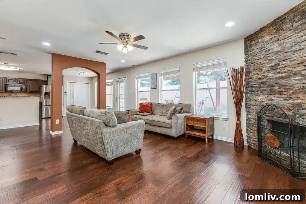 Spacious main living area with ample natural light at 1428 Ridgecreek Drive