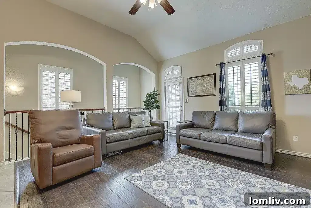 Interior living space with abundant natural light at 967 Shelby Lane