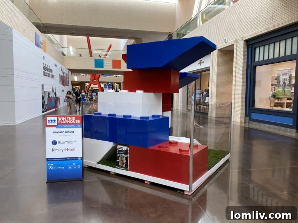 Kimley-Horn's Play-Go House from the previous year's Parade of Playhouses