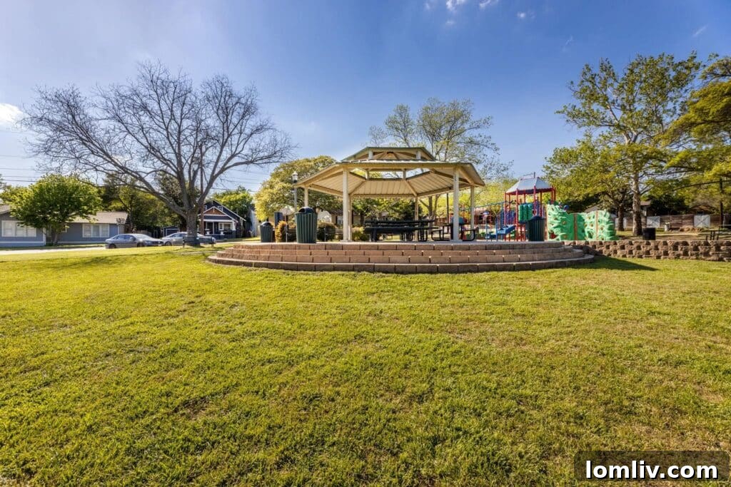 Weatherford Craftsman Your Personal Touch Awaits 9 An inviting outdoor area of the Weatherford home, showcasing its character and the potential for a lovely garden or relaxation space.