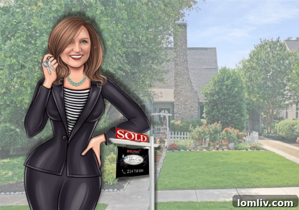 Valarie Kerby, a leading McKinney Realtor, confidently showcasing her deep market knowledge.