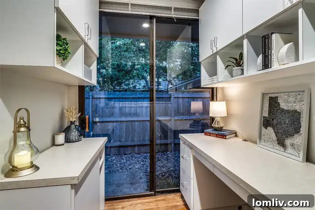 Modern custom-remodeled kitchen with stainless steel appliances, gas range, and ample counter space