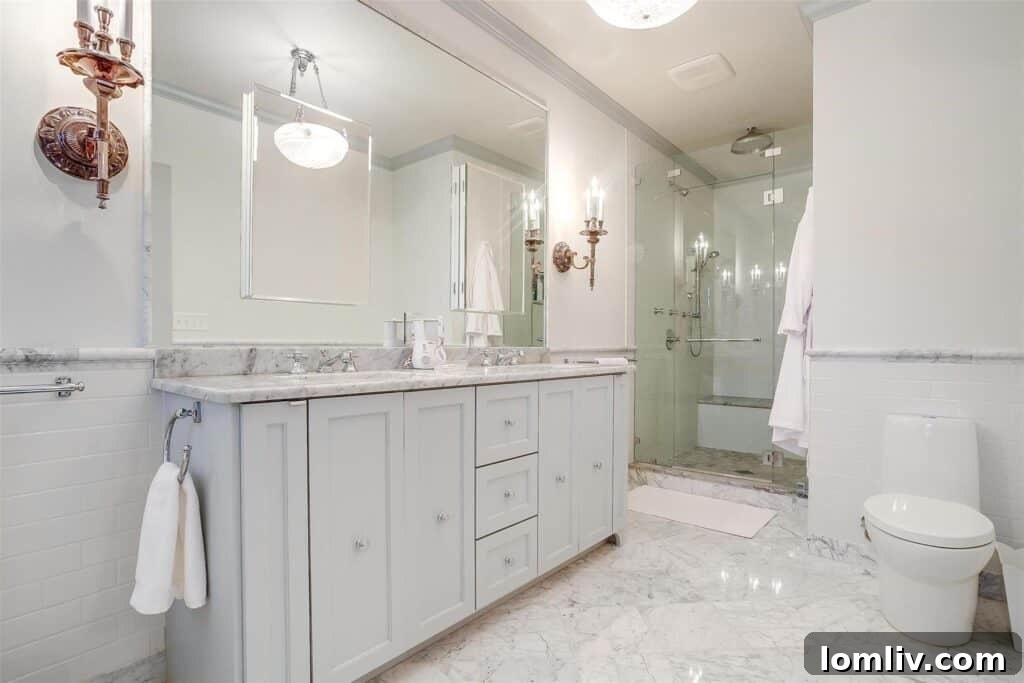 Spacious primary bedroom suite showcasing comfort and elegance