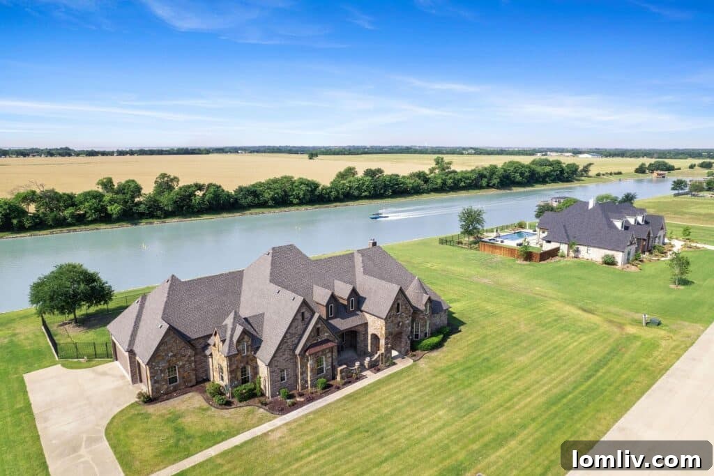 Princeton Lakes: Your Unexpected Water Ski Paradise 2 Aerial view of Princeton Lakes water ski community with homes by the water