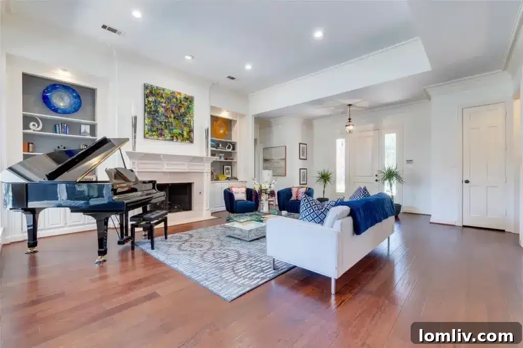 Stunningly updated home exterior in West Plano