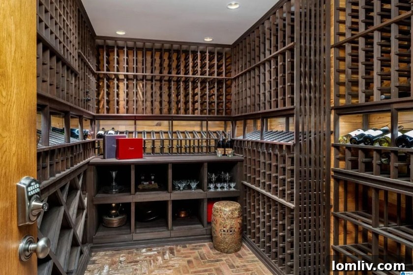 Empty wine cellar, design explanation, sassy conclusion