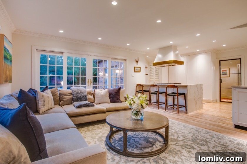 Spacious and Bright Kitchen Interior