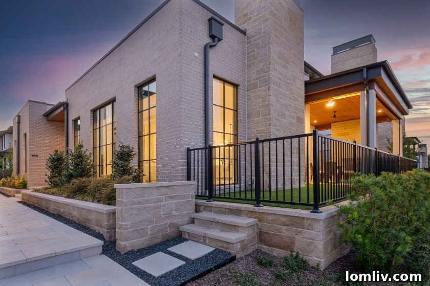 Elegant Entrance to The Signature Collection at Preston Hollow Village
