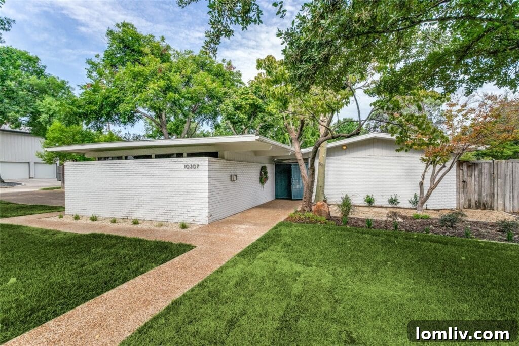 Ed Murchison Lists a 99.99 Percent Original Disney Streets Midcentury Modern Time Capsule 2 Disney Streets Midcentury Modern Home Exterior