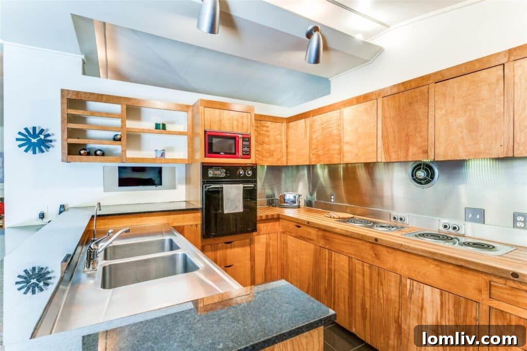Ed Murchison Lists a 99.99 Percent Original Disney Streets Midcentury Modern Time Capsule 4 Timeless Kitchen Cabinets Disney Streets