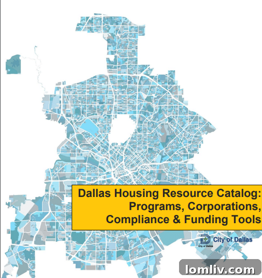 Infographic illustrating housing needs in Dallas.