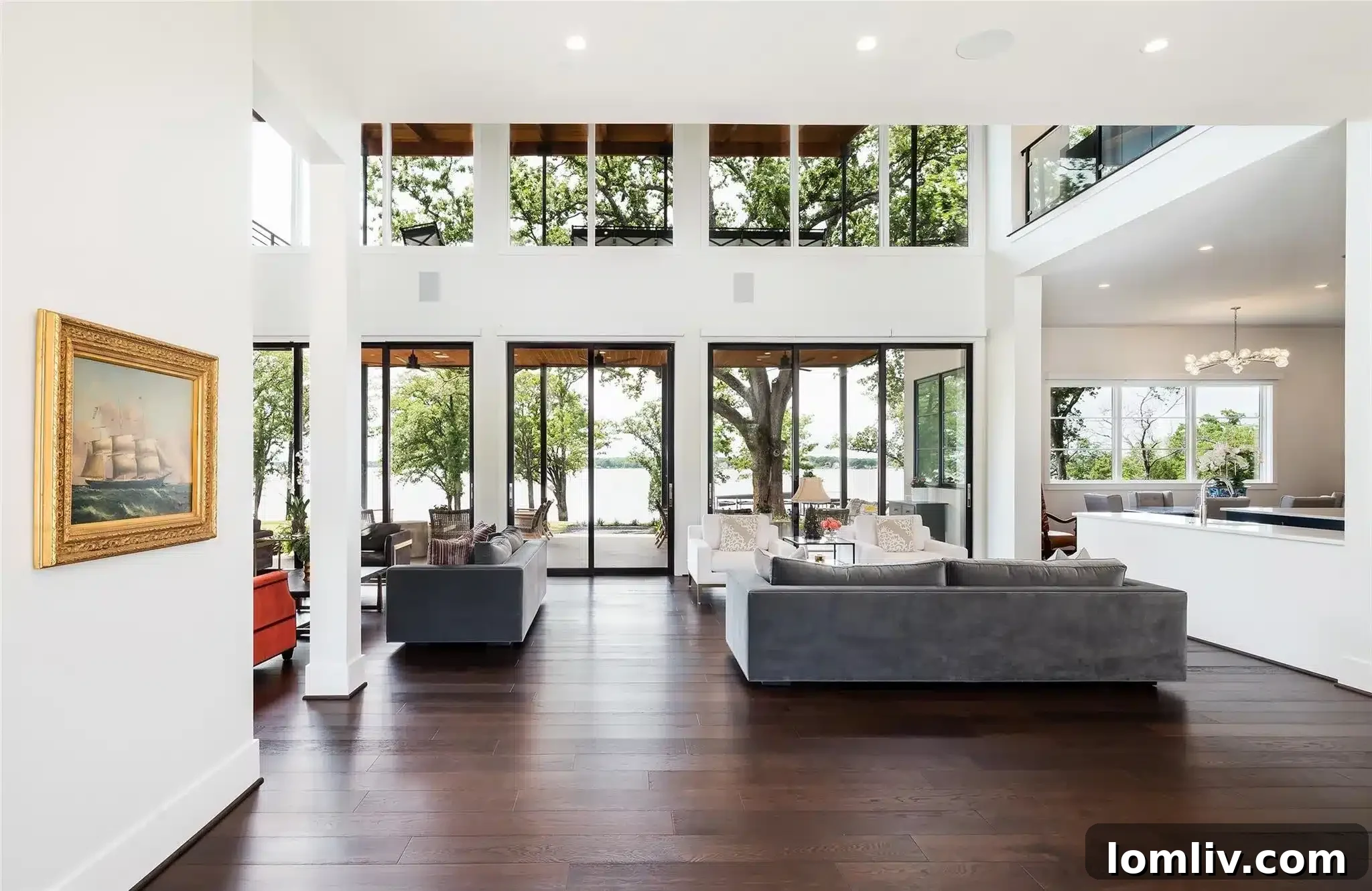 Elegant dining space with natural light, perfect for entertaining large groups
