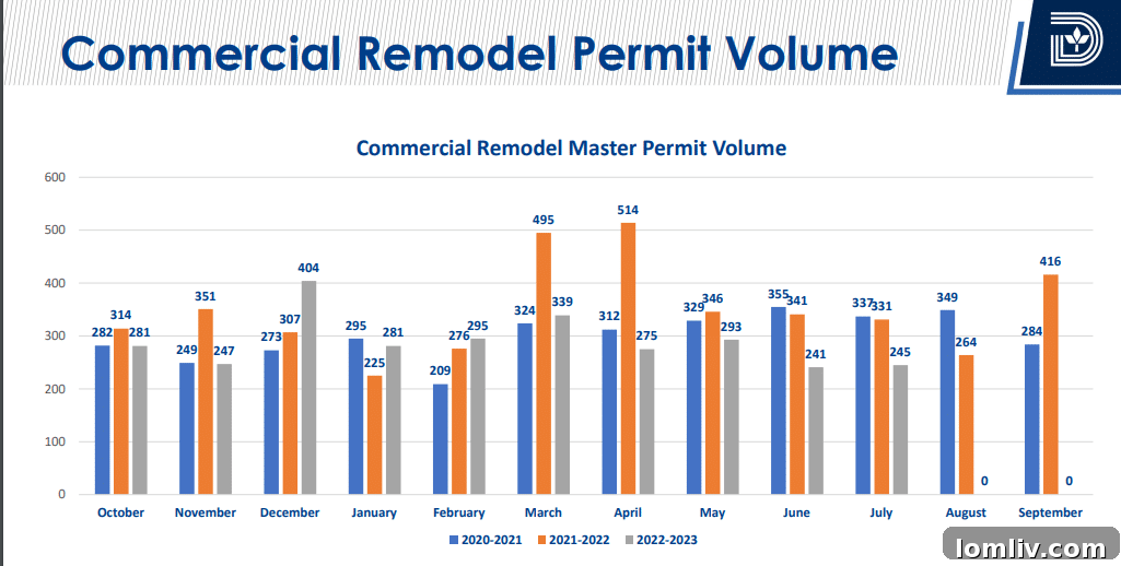 Further details on the Dallas commercial building permit review stages.