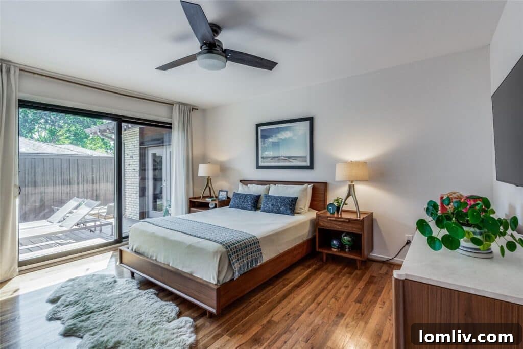 Rare East Dallas Ju-Nel Gem Hits The Market Open This Weekend 12 Another view of the versatile game room, showcasing its generous proportions and modern finish.