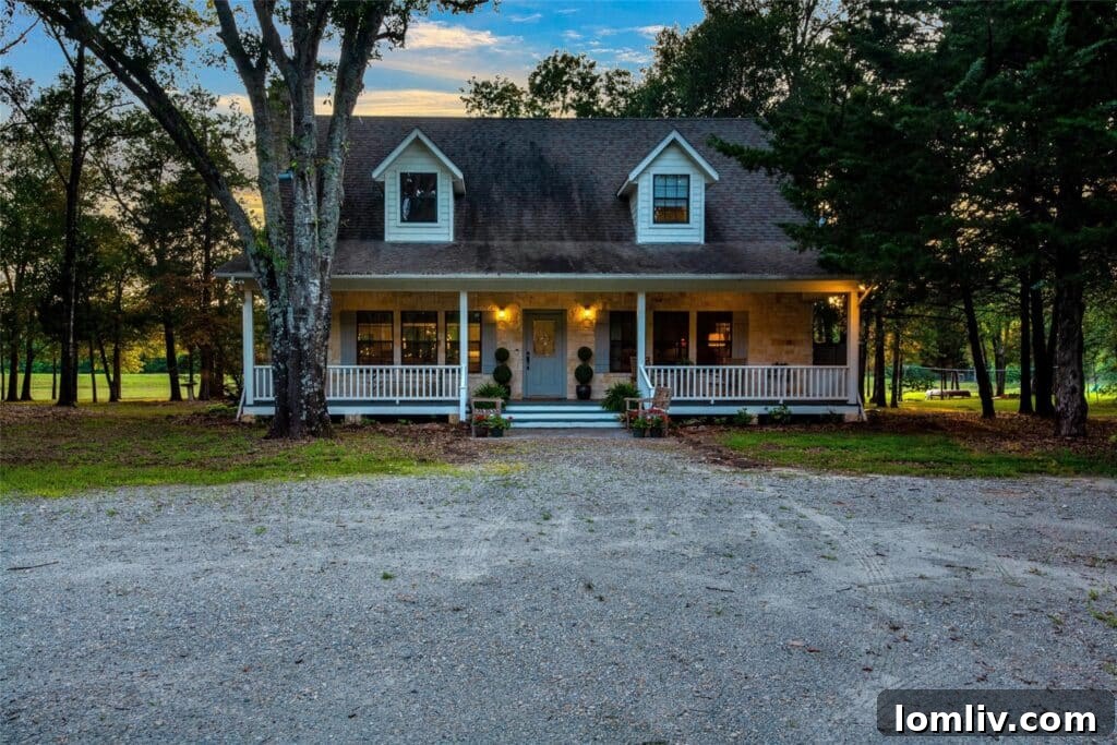 Expansive Wills Point Home on 21 Acres with Picturesque Landscape