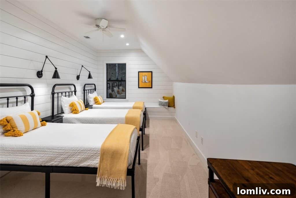 Charming Triple Room with Three Single Beds for Guests