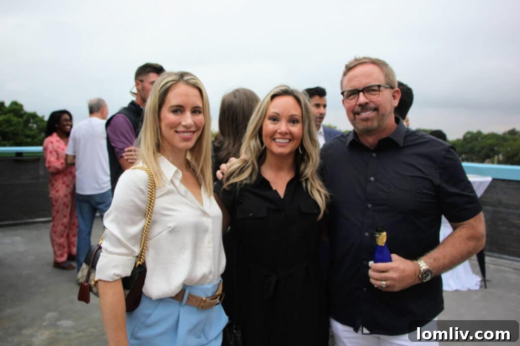 Olivia Sharber, Amie Buentello, and Matt Holley