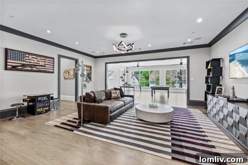 Spacious Living Area with Natural Light