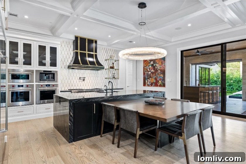 Gourmet Chef's Kitchen with Wolf and Sub-Zero Appliances