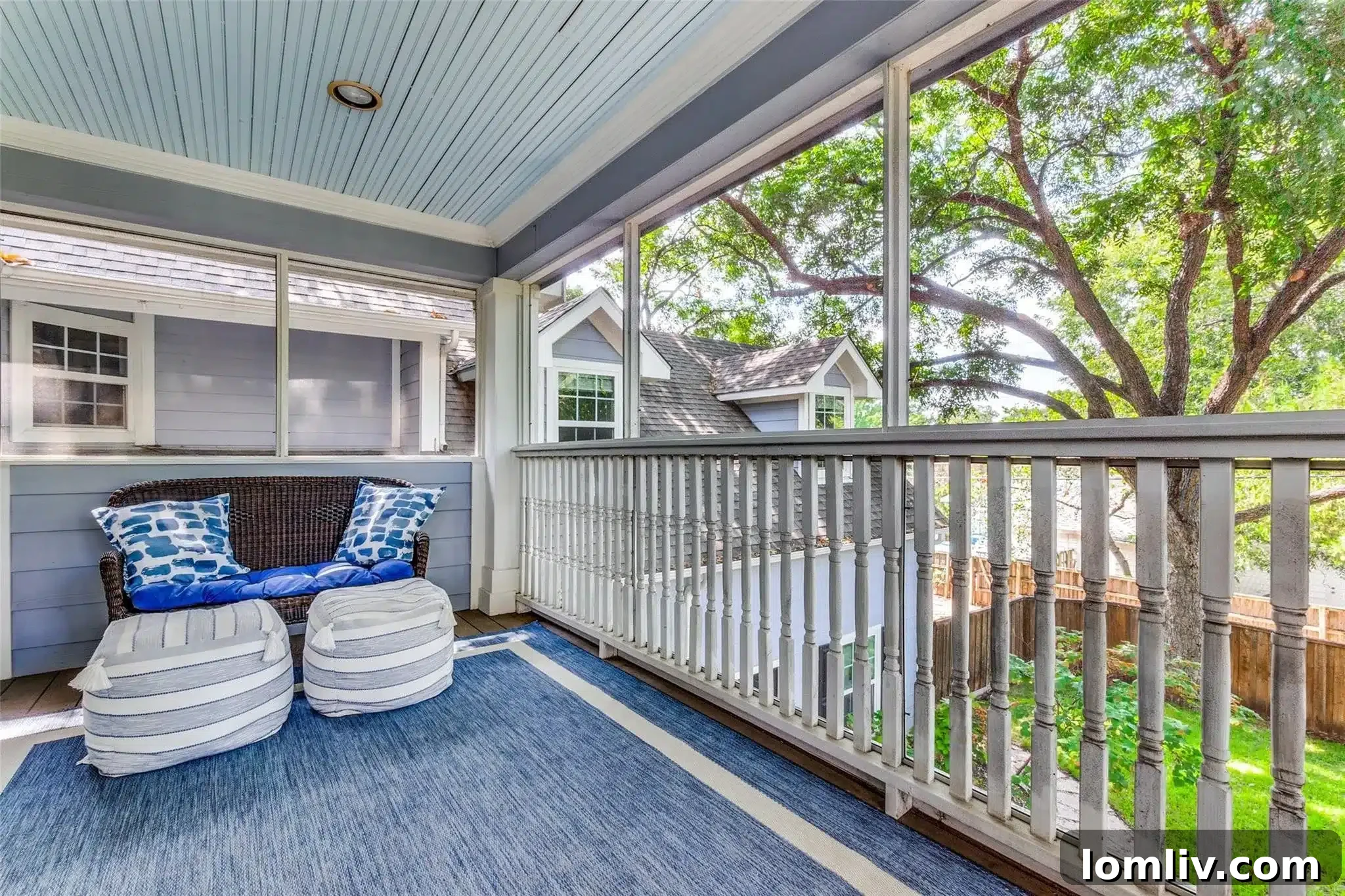 Snatch This Cape Cod-Style Home in The Peninsula Before I Do 10 Cozy additional bedroom with built-in storage in a dormer.