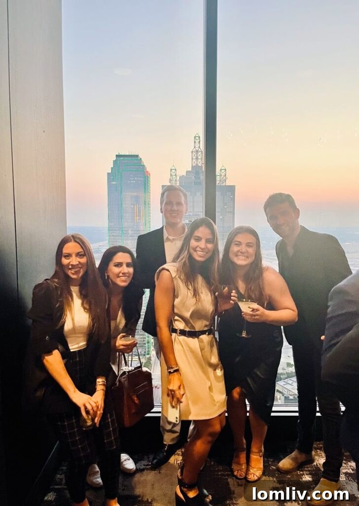 Attendees at a MetroTex event