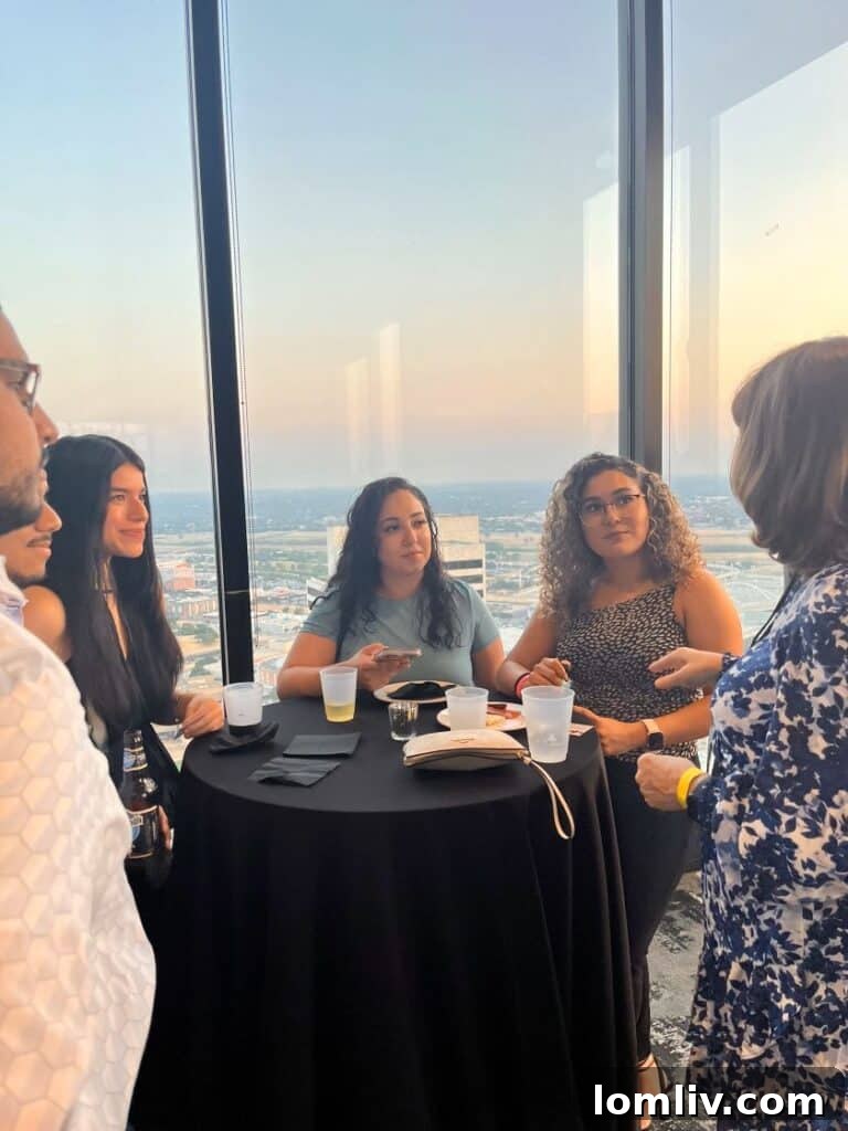 Realtor Darwin Stephens engaging with professionals