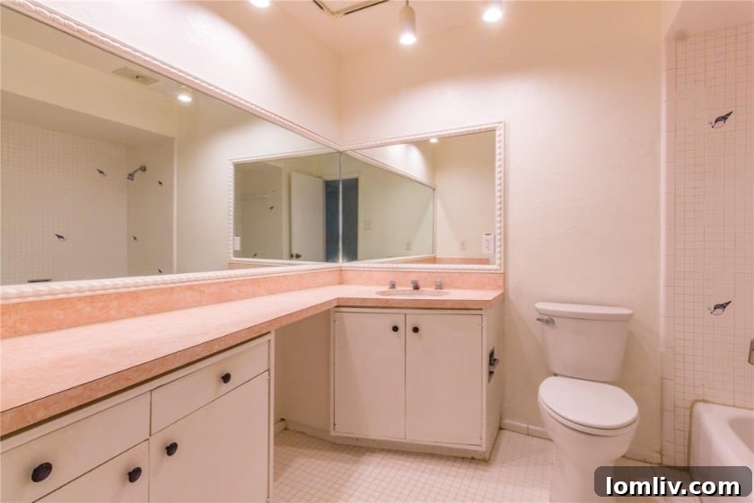 Erick and Chelsea Sigmond's Stunning East Dallas Ranch Transformation 15 Before renovation, a plain interior corner