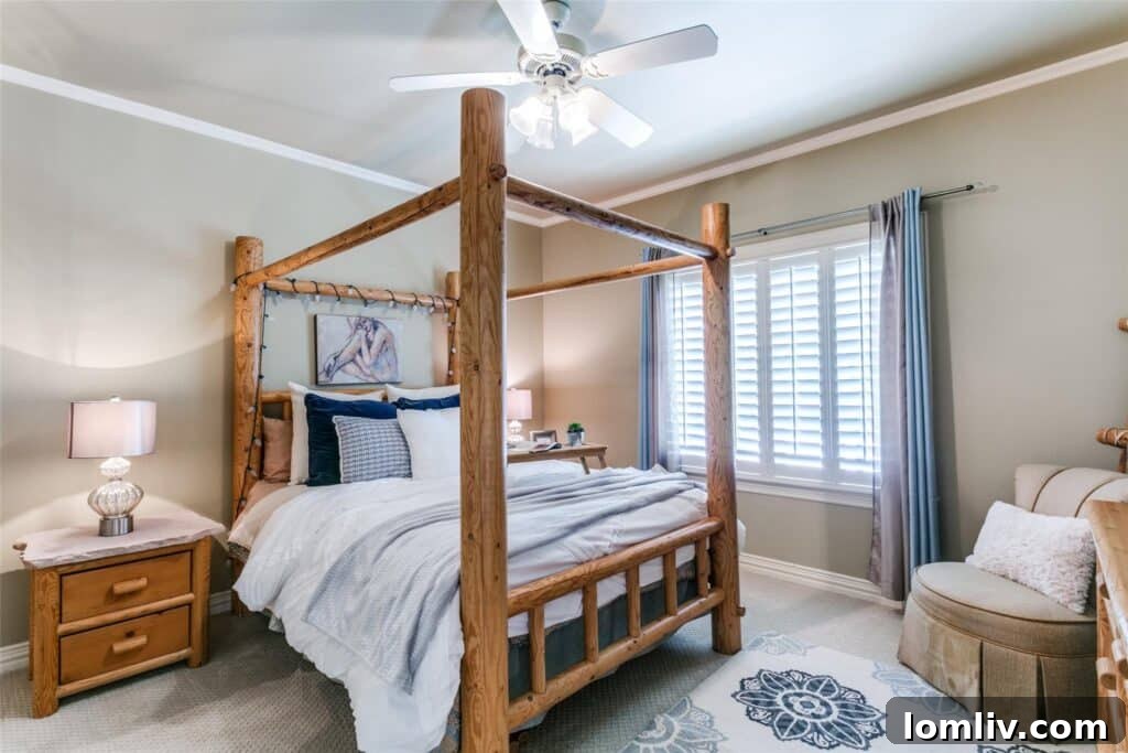 The Ultimate Score: A Dallas Cowboys Dream Home Lands at The Landing 13 Cozy Media Room for Entertainment